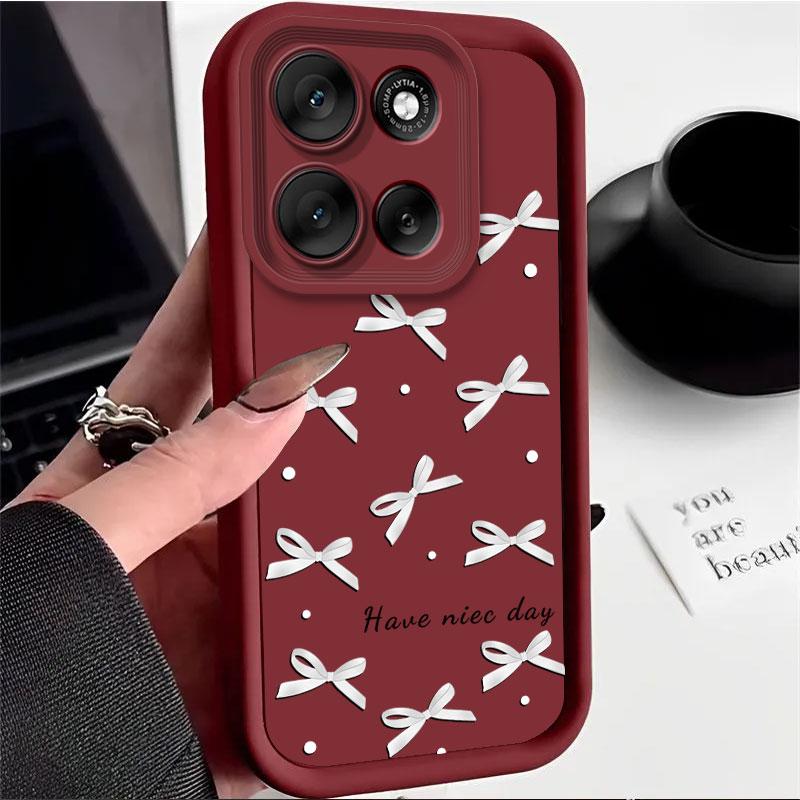 Чохол для телефону для Moto G86 G56 Moto G56 G 56 Motorola MotoG56 MotoG86 Чохол М який Силікон Модний Бант Поліс Тигровий Принт Захисна Кришка Motorola Moto G86
Чохол для телефону для Moto G86 G56 Moto G56 G 56 Motorola MotoG56 MotoG86 Чохол М який Силікон Модний Бант Поліс Тигровий Принт Захисна Кришка Motorola Moto G86