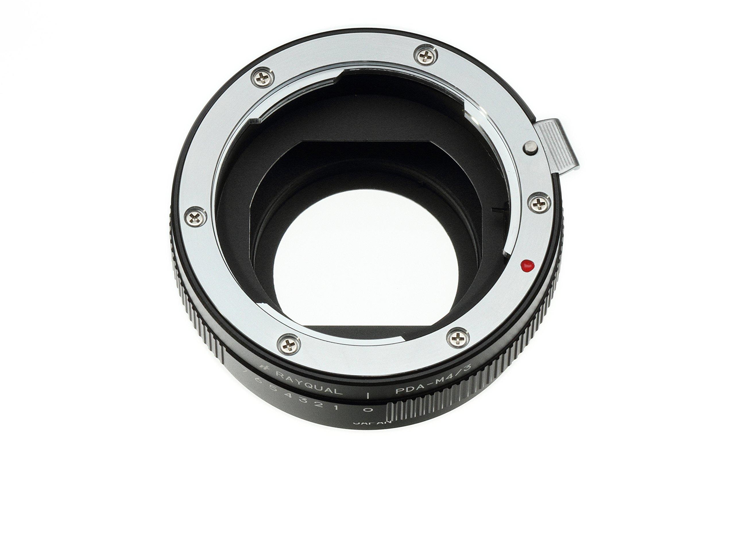 Rayqual Lens Mount Adapter for Pentax DA Mount Lenses to Micro Four Thirds Mount Cameras Japanese-made PDA-MF
Rayqual Lens Mount Adapter for Pentax DA Mount Lenses to Micro Four Thirds Mount Cameras Japanese-made PDA-MF