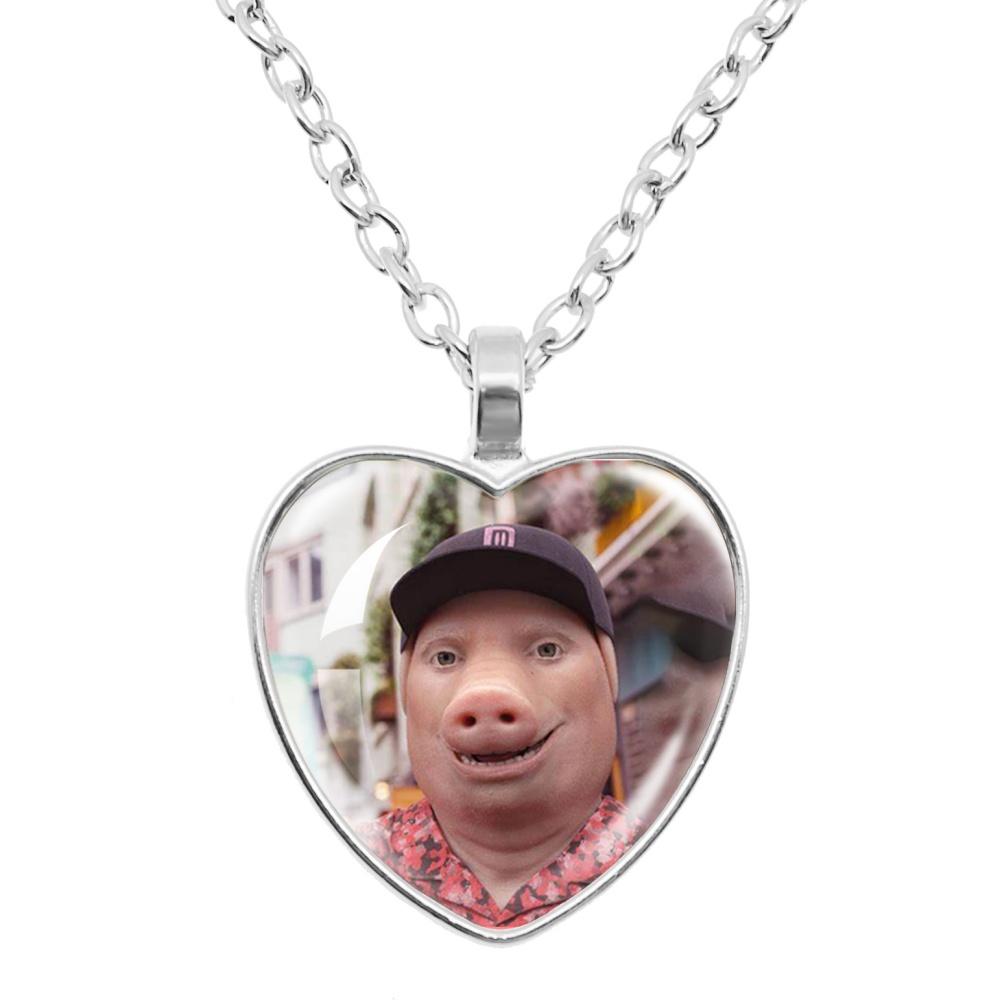 New John Pork is Calling Answer Call Phone Humor Funny Pig Lover Graphic Glass Heart-Shape Pendant Necklace Charm Jewelry Gift
New John Pork is Calling Answer Call Phone Humor Funny Pig Lover Graphic Glass Heart-Shape Pendant Necklace Charm Jewelry Gift