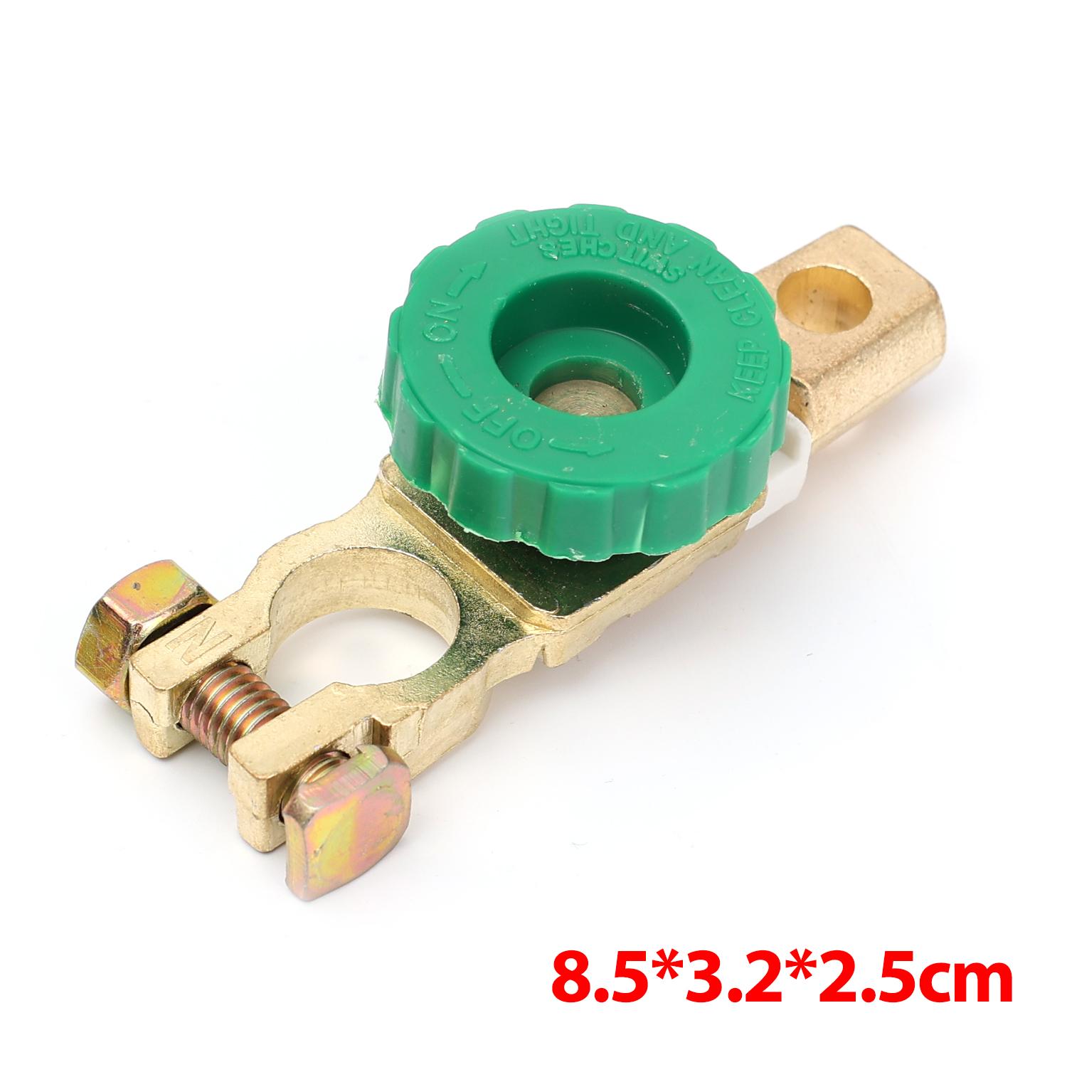 Universal Pure Copper Battery Disconnect Switch for Car Auto Vehicle RV Marine Boat Anti-Leakage Power Cut Off Isolator зелёный
Universal Pure Copper Battery Disconnect Switch for Car Auto Vehicle RV Marine Boat Anti-Leakage Power Cut Off Isolator зелёный