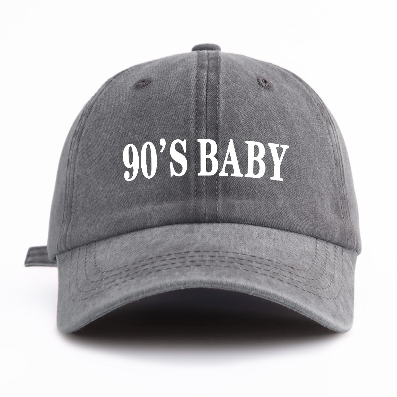 1pc 90 S BABY Print Washed Baseball Cap for Adults,Minimalist Retro Style Casual Soft Adjustable Dad Hat, Perfect As Gift серый
1pc 90 S BABY Print Washed Baseball Cap for Adults,Minimalist Retro Style Casual Soft Adjustable Dad Hat, Perfect As Gift серый