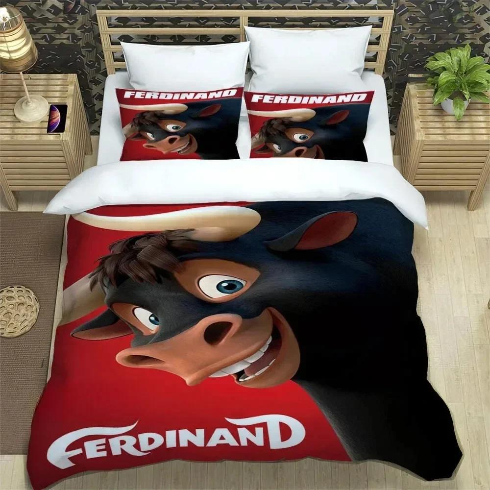 Comforter 3D Ferdinand Bedding Set Printed Bed Set With Soft Queen King Size Bedclothes Home Luxury Birthday Gift Comforter (quilt)-EU Single(135*200cm)3pcs
Comforter 3D Ferdinand Bedding Set Printed Bed Set With Soft Queen King Size Bedclothes Home Luxury Birthday Gift Comforter (quilt)-EU Single(135*200cm)3pcs