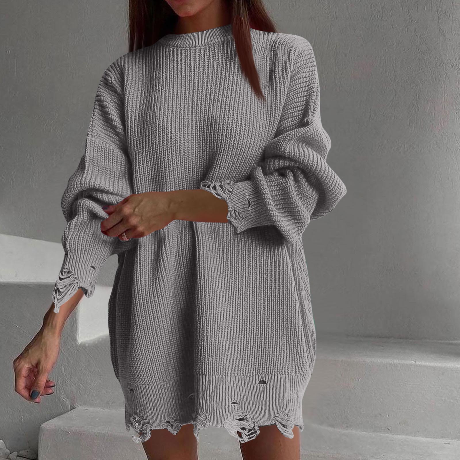 Женские объемные свитера с круглым вырезом, пуловер с длинными рукавами, свободный джемпер массивной вязки XL
Женские объемные свитера с круглым вырезом, пуловер с длинными рукавами, свободный джемпер массивной вязки XL