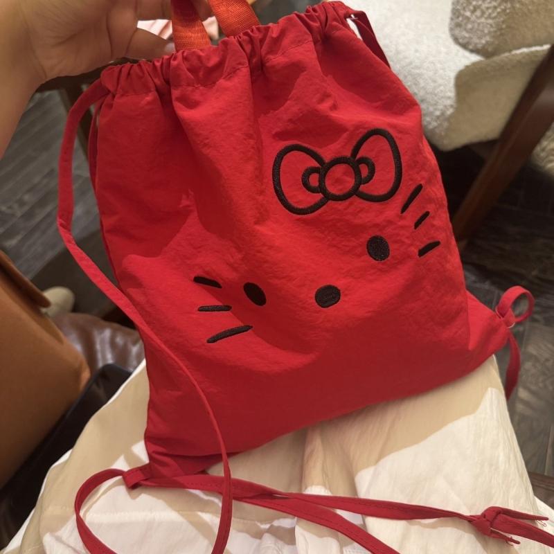 Red embroidered Kitty drawstring backpack Cartoon Shoulder Travel Shopping Bag Women Girl Tote Bag Multifunctional women s bags
Red embroidered Kitty drawstring backpack Cartoon Shoulder Travel Shopping Bag Women Girl Tote Bag Multifunctional women s bags
