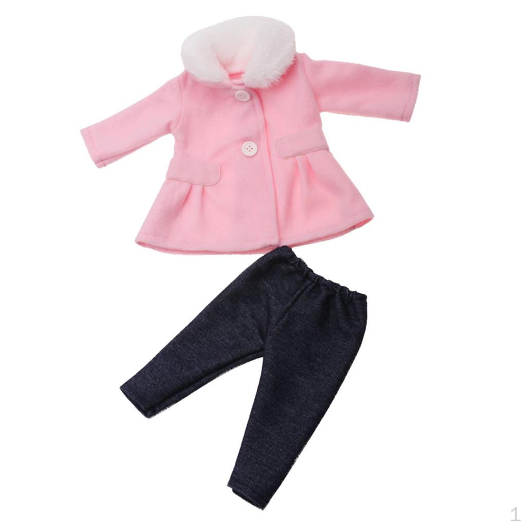 Одежда для девочек, пальто и брюки, 2 шт./компл. для 18-дюймовых кукол розовый
Одежда для девочек, пальто и брюки, 2 шт./компл. для 18-дюймовых кукол розовый