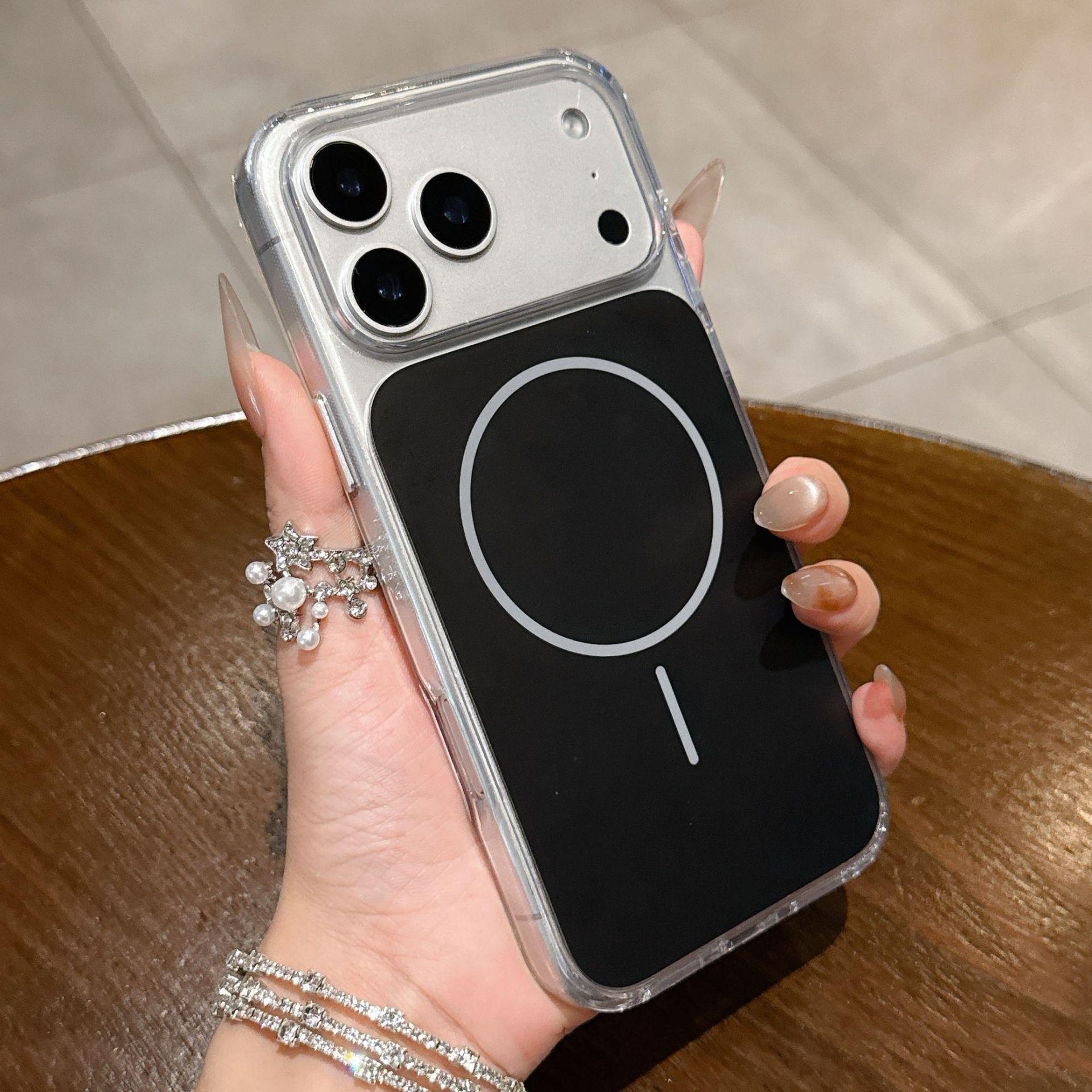 iPhone 17 Pro Max Original Color Magnetic Metal Button Protective Case - Full Coverage For iPhone 17 Air
iPhone 17 Pro Max Original Color Magnetic Metal Button Protective Case - Full Coverage For iPhone 17 Air