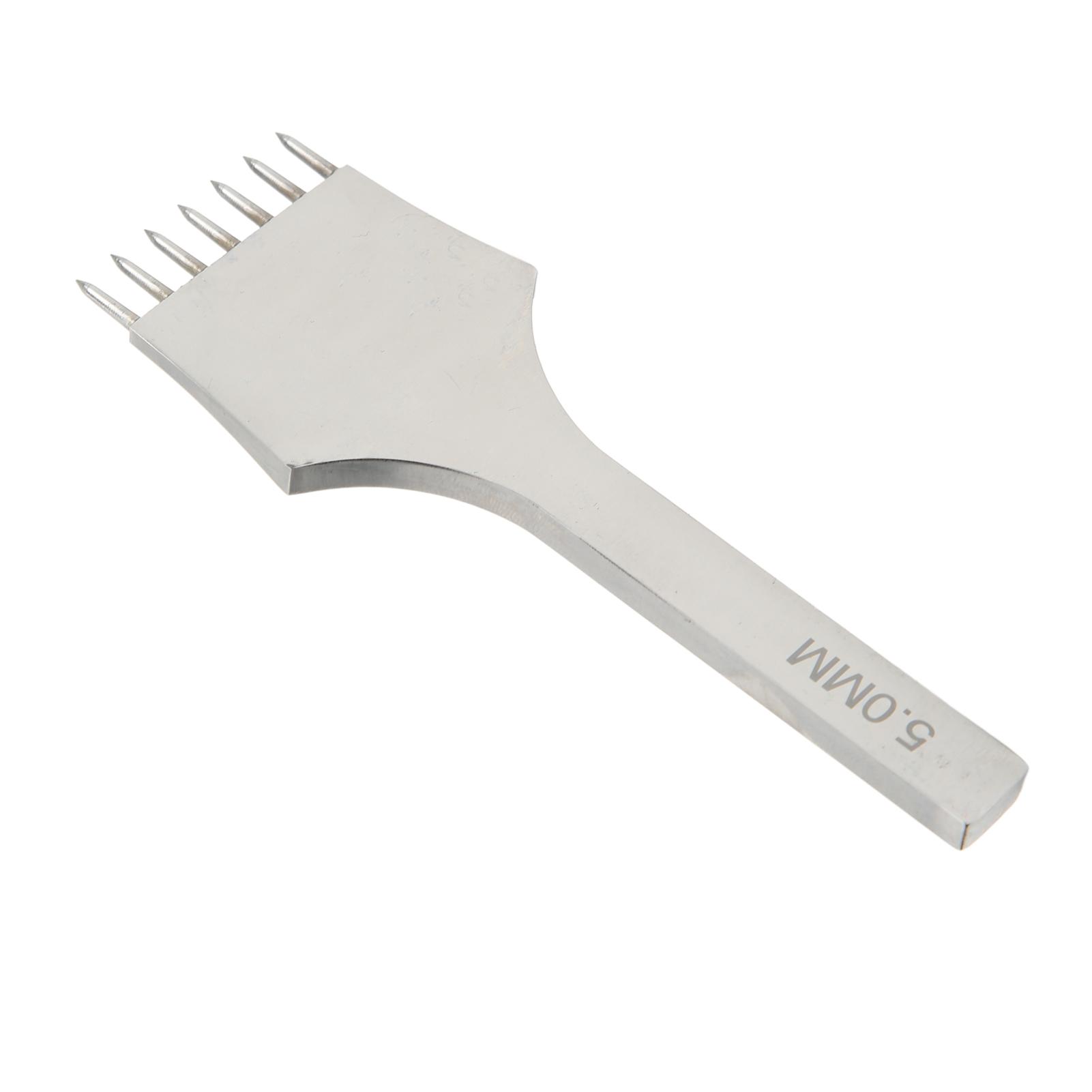 Кожаное пробойное железо 5 мм 7 зубьев быстрорежущая сталь круглое режущее кожаное пробивное приспособление для шитья
Кожаное пробойное железо 5 мм 7 зубьев быстрорежущая сталь круглое режущее кожаное пробивное приспособление для шитья