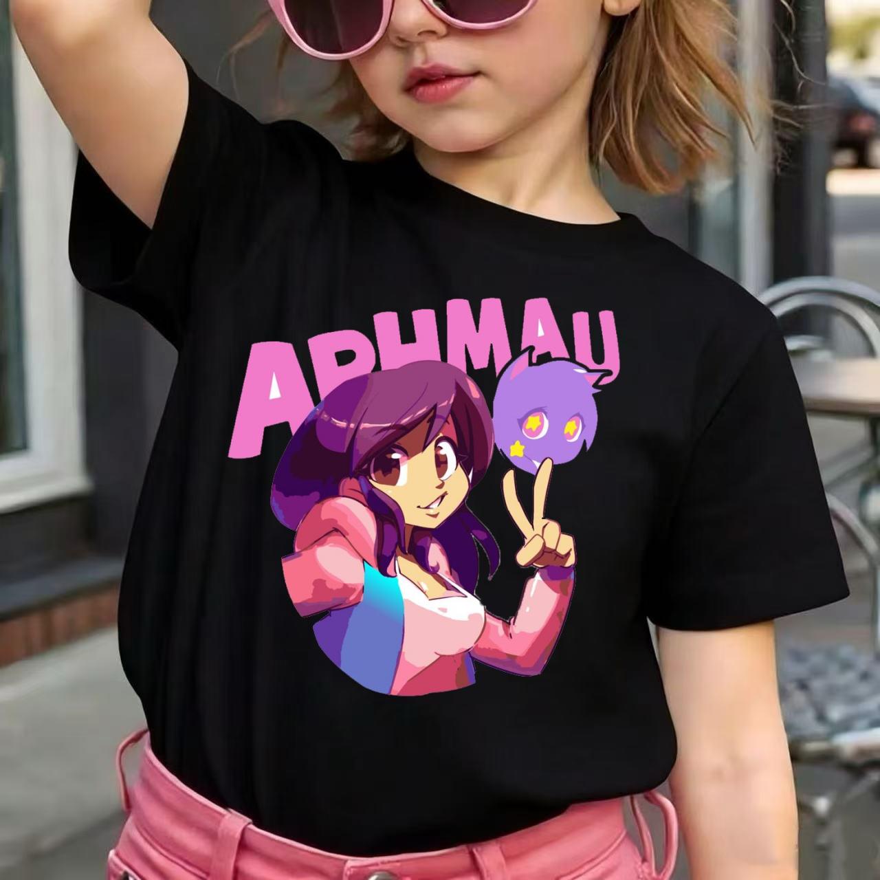 2026 Aphmau Cartoon Printed T-shirt for Girls and Children s Clothing Comfortable T-shirt for Children s Clothing Summer Short 100
2026 Aphmau Cartoon Printed T-shirt for Girls and Children s Clothing Comfortable T-shirt for Children s Clothing Summer Short 100