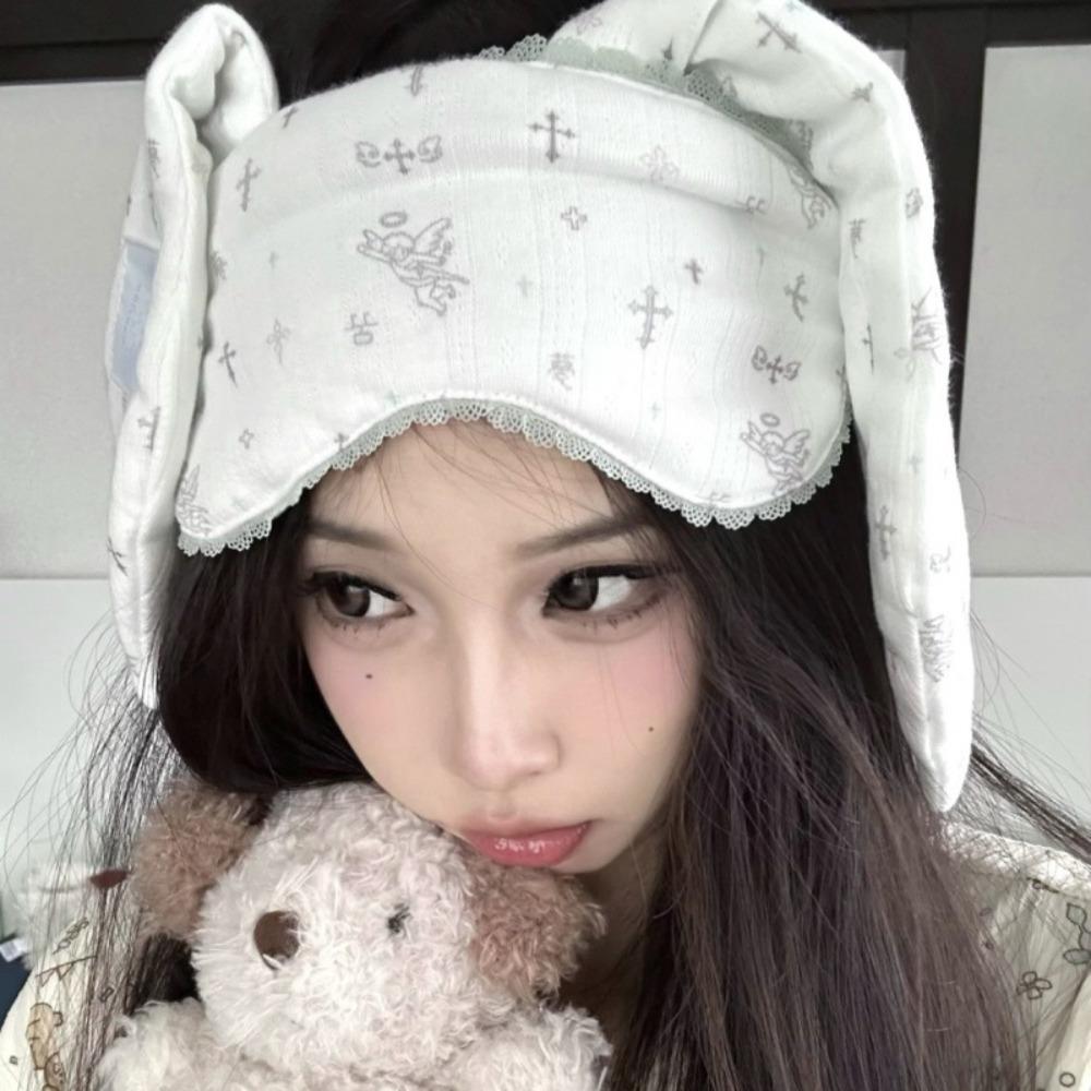Stretchy Lop Ear Rabbit Headband Soft Rabbit Blindfold Unique Bunnies Eye Shade Wash Face
Stretchy Lop Ear Rabbit Headband Soft Rabbit Blindfold Unique Bunnies Eye Shade Wash Face