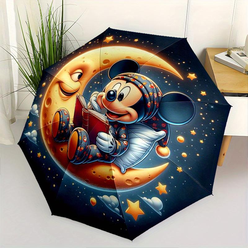 Mickey Mouse Moon Themed Automatic opening and closing folding umbrella, 8 rib windproof, compact travel design, suitable for all occasion |
Mickey Mouse Moon Themed Automatic opening and closing folding umbrella, 8 rib windproof, compact travel design, suitable for all occasion |