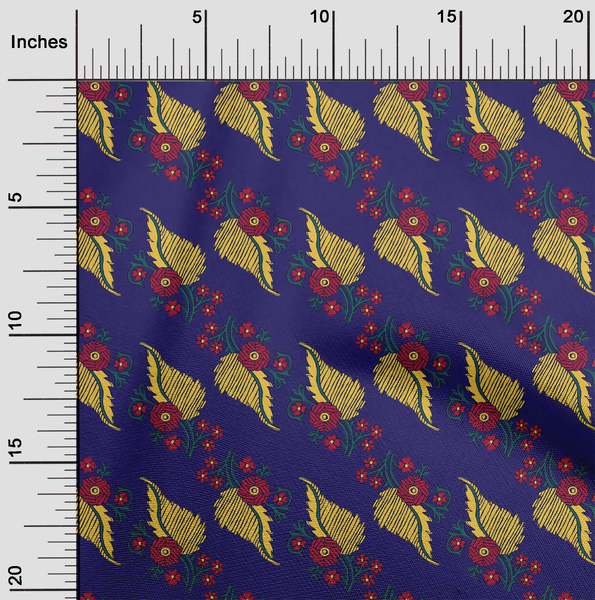 OneOone Cotton Flex Fabric Leaves Block Print Швейна тканина BTY шириною 40 дюймів 42 Inch - Viscose Chiffon синій
OneOone Cotton Flex Fabric Leaves Block Print Швейна тканина BTY шириною 40 дюймів 42 Inch - Viscose Chiffon синій