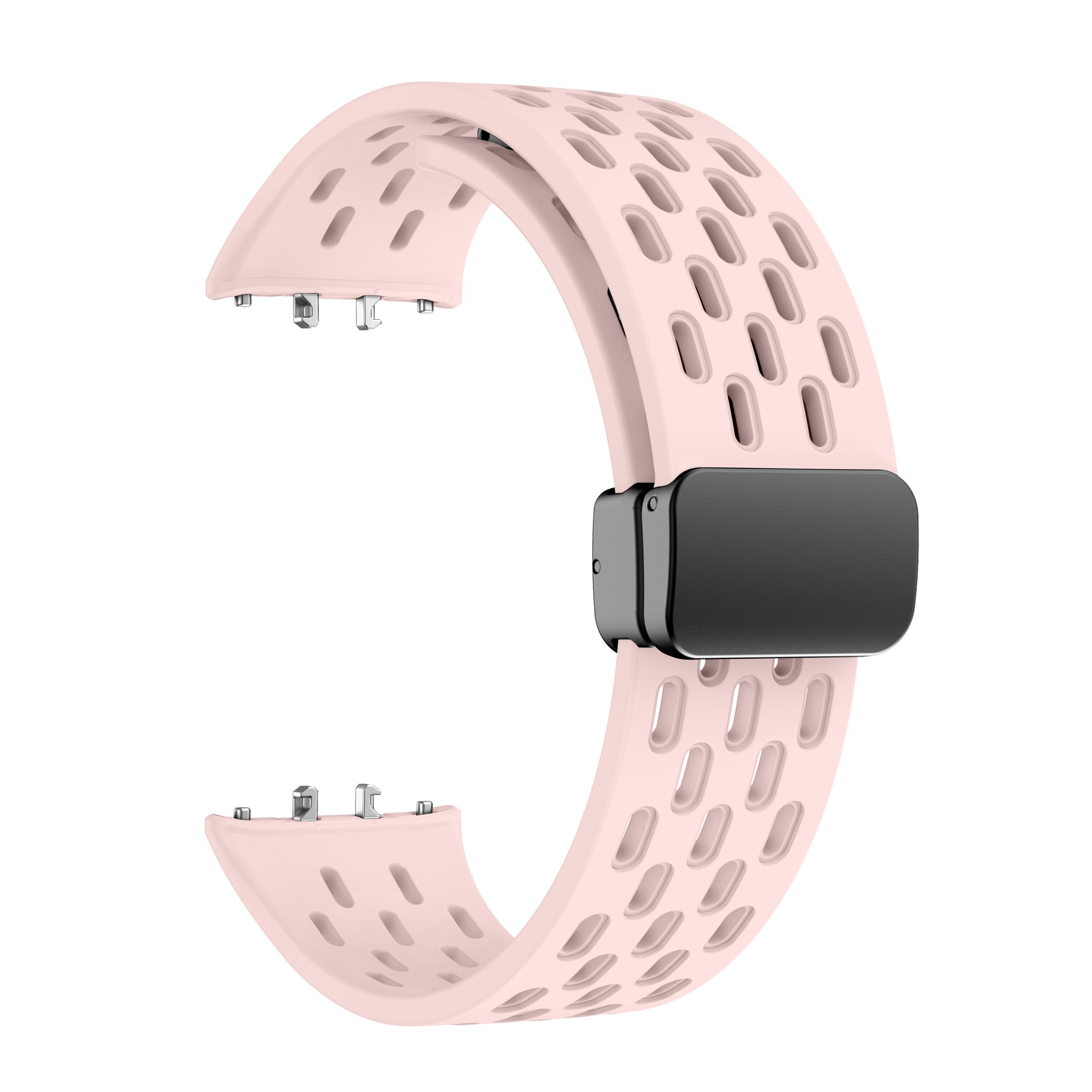 Магнитная складная пряжка Спортивный силиконовый ремешок Для Samsung Galaxy Fit 3 Ремешок Для Galaxy Fit3 SM-R390 Браслет For Galaxy Fit3 розовый
Магнитная складная пряжка Спортивный силиконовый ремешок Для Samsung Galaxy Fit 3 Ремешок Для Galaxy Fit3 SM-R390 Браслет For Galaxy Fit3 розовый