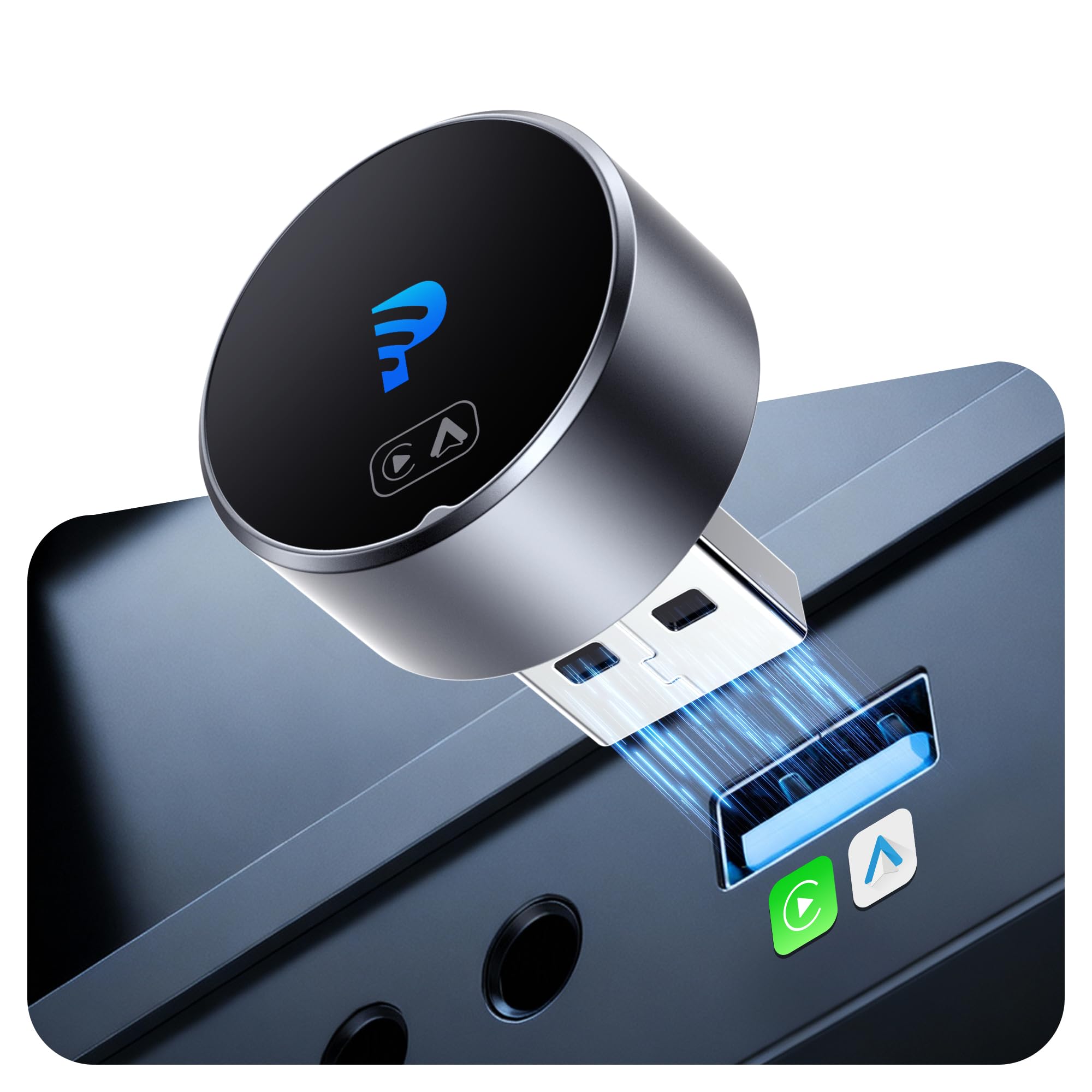 GETPAIRR Mini 2.0 Wireless CarPlay/Android Auto Adapter, Ultra Small, Plug & Play, Automatic Connection,
GETPAIRR Mini 2.0 Wireless CarPlay/Android Auto Adapter, Ultra Small, Plug & Play, Automatic Connection,