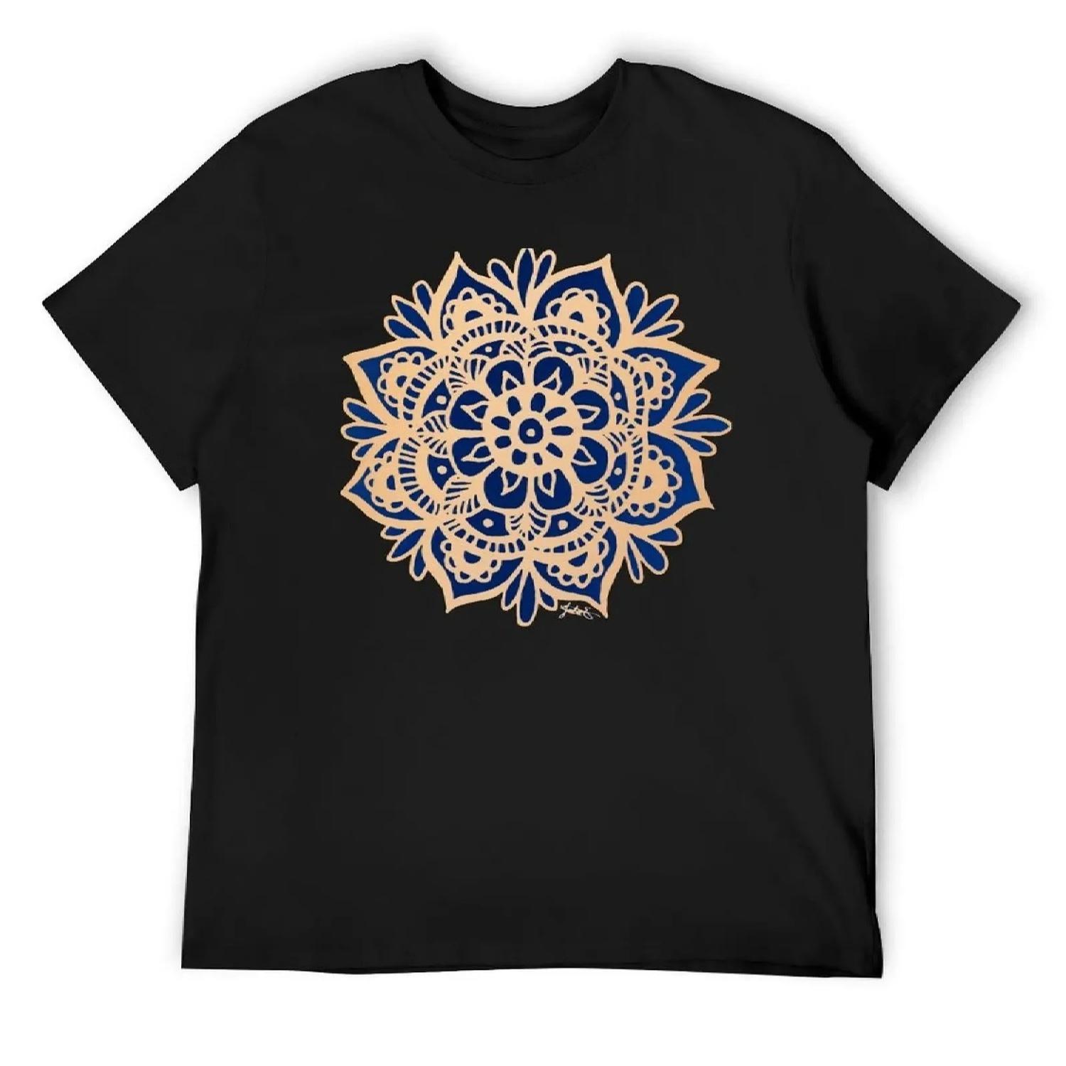 Blue and Gold Mandala T-Shirt T-shirts oversize blue lock quick-drying plus size tops black t-shirts for men XXXXXL різнокольоровий
Blue and Gold Mandala T-Shirt T-shirts oversize blue lock quick-drying plus size tops black t-shirts for men XXXXXL різнокольоровий