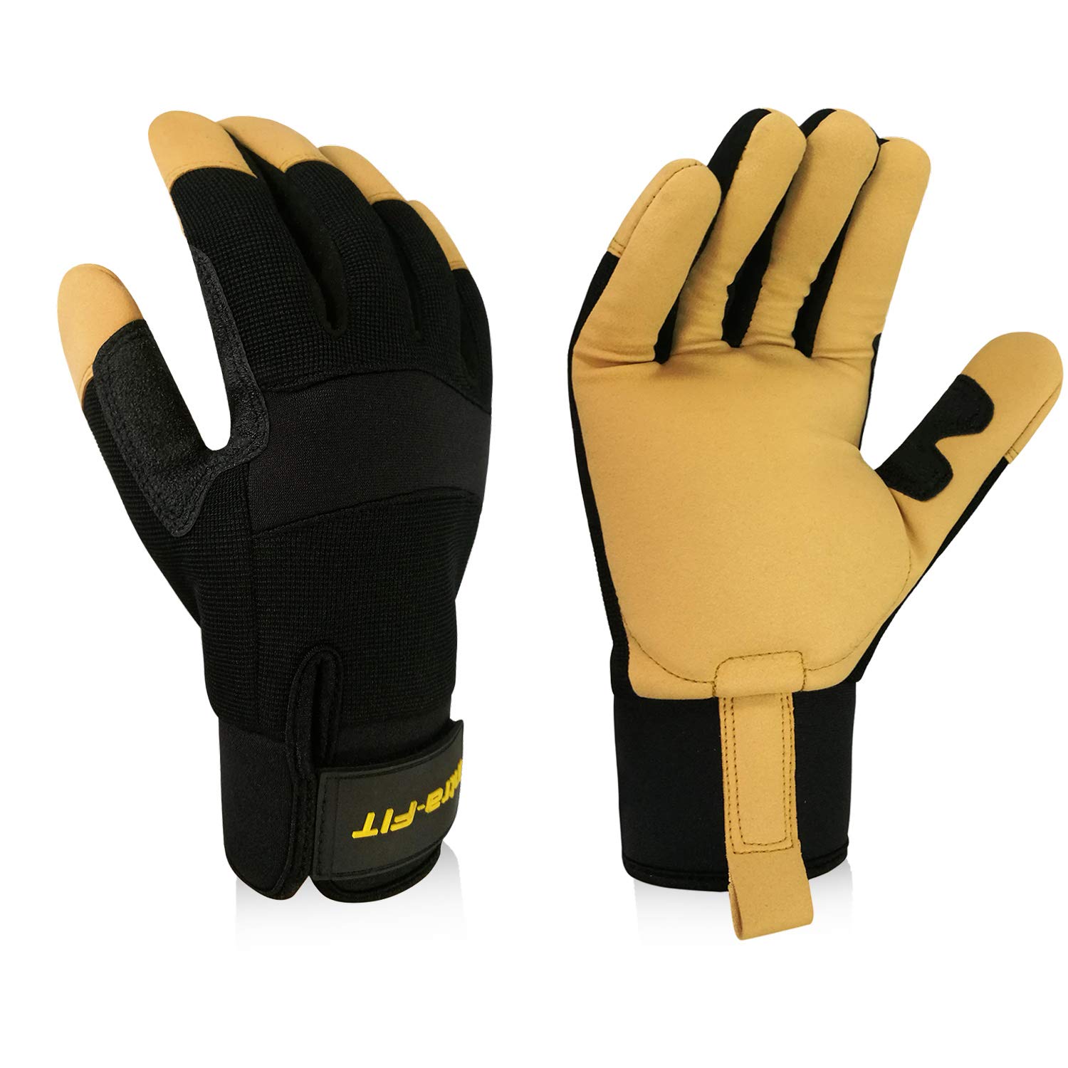 Work Synthetic EN ISO EN388 for and and Intra-FIT Anti-Vibration Gloves, Leather, 108192013 Certified, Certified, Vibration-Dampening, Chainsaws,
Work Synthetic EN ISO EN388 for and and Intra-FIT Anti-Vibration Gloves, Leather, 108192013 Certified, Certified, Vibration-Dampening, Chainsaws,