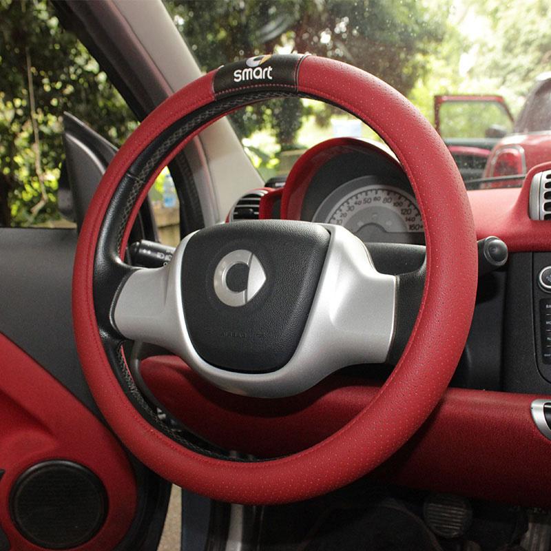 Auto PU Leather Steering Wheel Cover For Smart Fortwo Forfour 453 451 Car Interior Accessories Decoration Modification
Auto PU Leather Steering Wheel Cover For Smart Fortwo Forfour 453 451 Car Interior Accessories Decoration Modification
