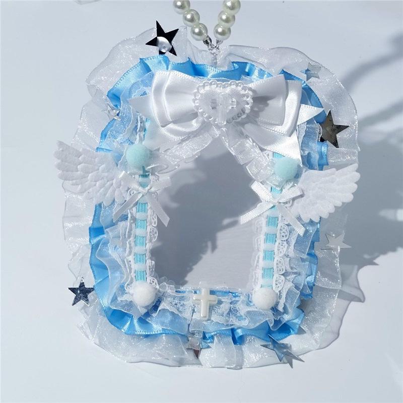 Оригинальный держатель для журнала ручной работы с кружевной бабочкой и светло-голубым бантом Standard
Оригинальный держатель для журнала ручной работы с кружевной бабочкой и светло-голубым бантом Standard