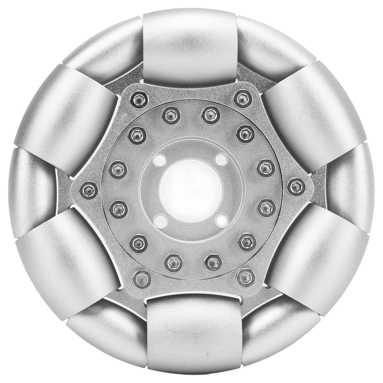 127mm Aluminum Single Omni Wheel with 20kg Load Capacity for Ball Balance Ballbot 14210
127mm Aluminum Single Omni Wheel with 20kg Load Capacity for Ball Balance Ballbot 14210