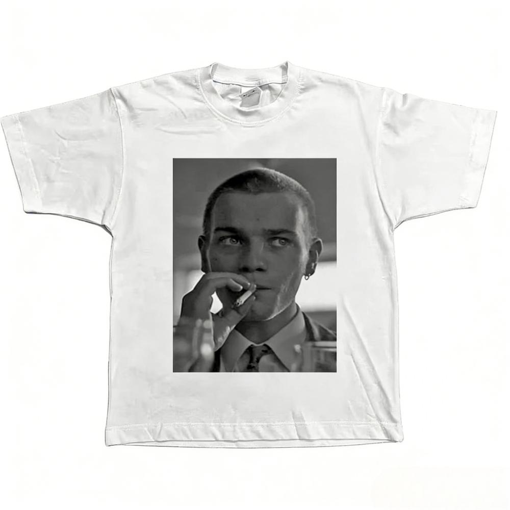 New Retro Portrait Trainspotting Vintage Tshirt Classic Design British Popular Cotton Men Womens Tops Tee Harajuku Hip Hop Punk 2XL
New Retro Portrait Trainspotting Vintage Tshirt Classic Design British Popular Cotton Men Womens Tops Tee Harajuku Hip Hop Punk 2XL
