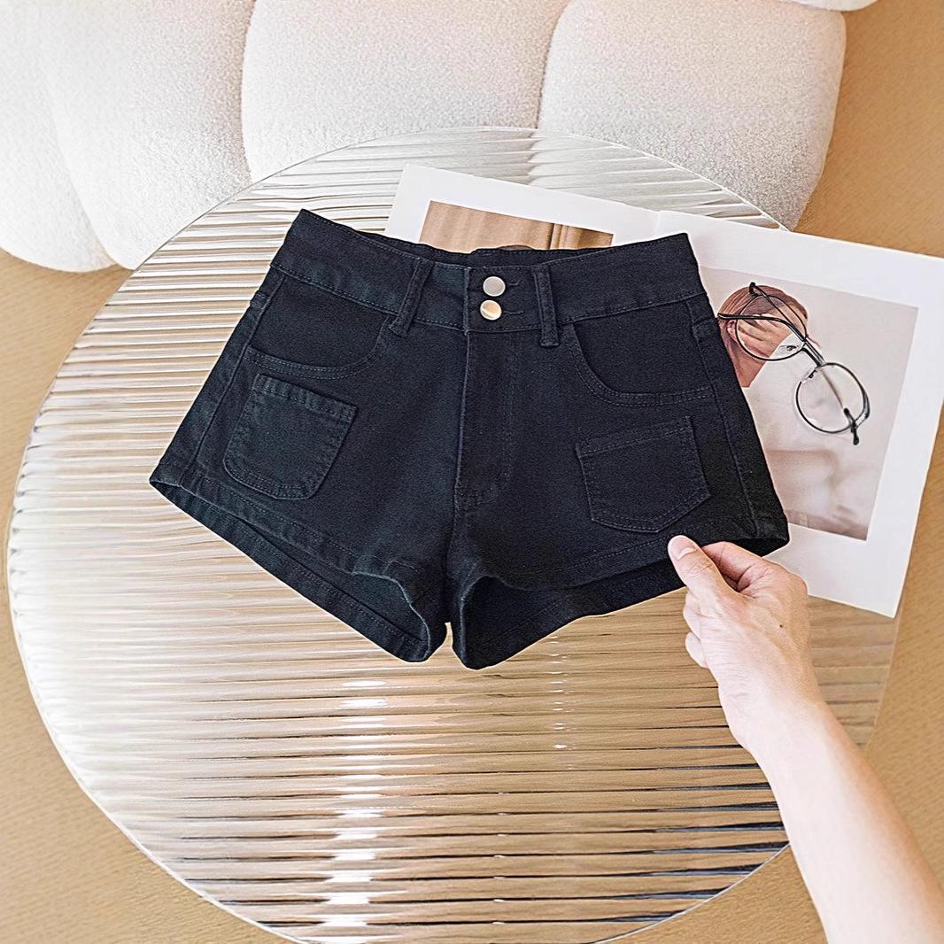 Niche Spicy Girl Black High-Waisted Denim Hot Pants - Women s Summer Stretch Shorts, Straight Leg, Versatile Design. M чорний
Niche Spicy Girl Black High-Waisted Denim Hot Pants - Women s Summer Stretch Shorts, Straight Leg, Versatile Design. M чорний