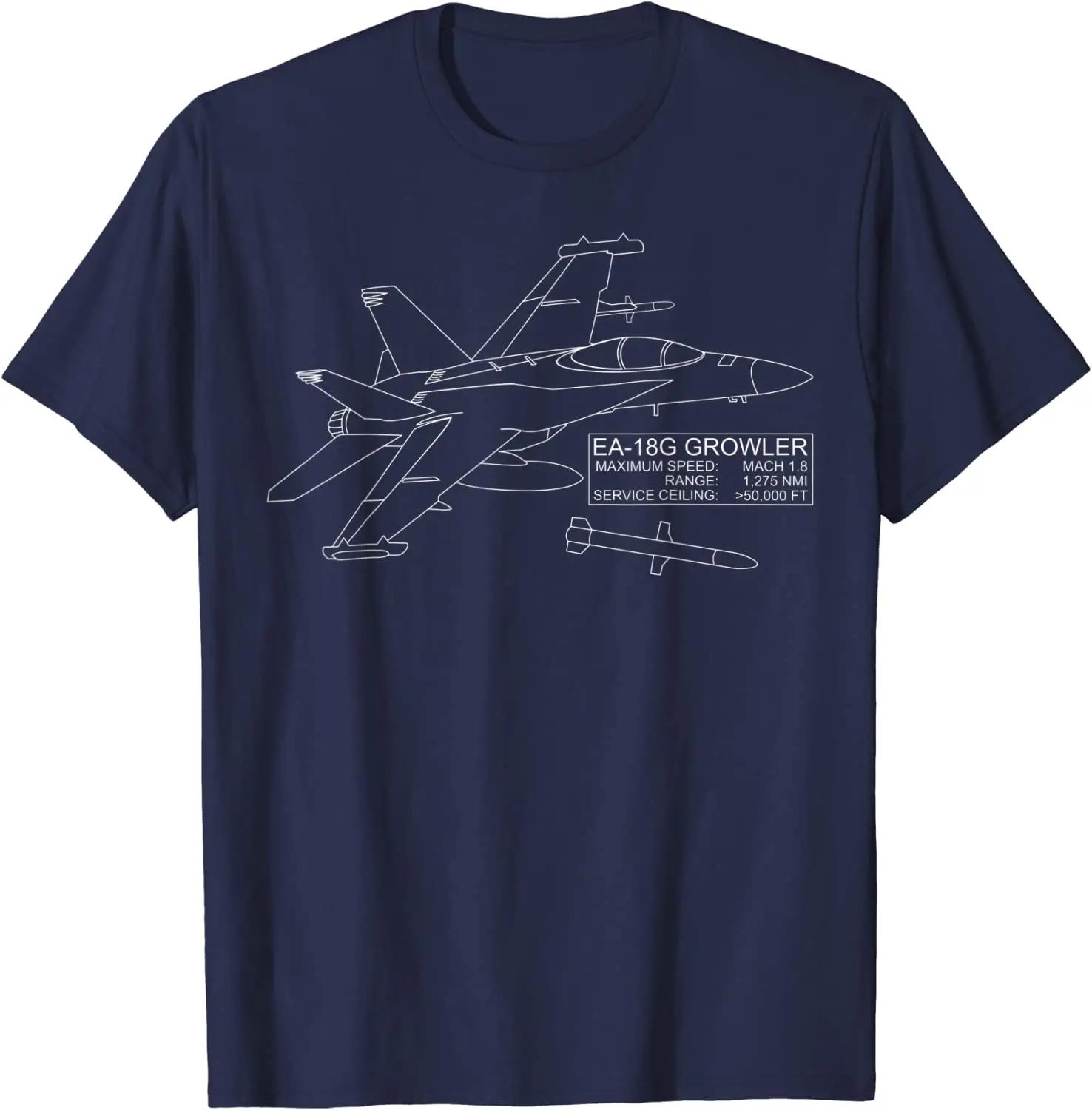 American Carrierbased Electronic Warfare Aircraft EA18G Growler T Shirt New 100 Cotton Short Sleeve ONeck Casual Tshirts 4XL
American Carrierbased Electronic Warfare Aircraft EA18G Growler T Shirt New 100 Cotton Short Sleeve ONeck Casual Tshirts 4XL