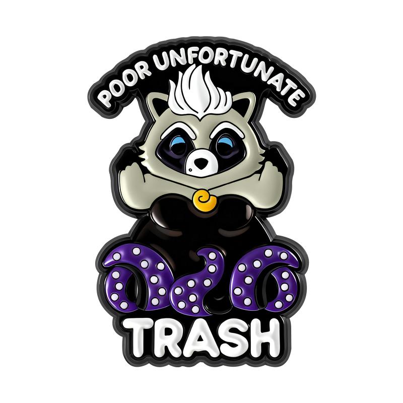 Trash Raccoon Enamel Pins Cartoon Mermaid Brooches Lapel Badges Poor Unfortunate Cute Animal Jewelry Gift for Friends
Trash Raccoon Enamel Pins Cartoon Mermaid Brooches Lapel Badges Poor Unfortunate Cute Animal Jewelry Gift for Friends