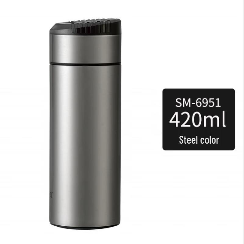SHIMIZU 420ml Stainless Steel Insulated Bottle with Filter
SHIMIZU 420ml Stainless Steel Insulated Bottle with Filter
