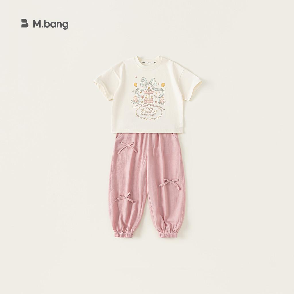 Girl Summer Cotton Cartoon Print Short Sleeve Set Pants Set For Kids 130cm
Girl Summer Cotton Cartoon Print Short Sleeve Set Pants Set For Kids 130cm