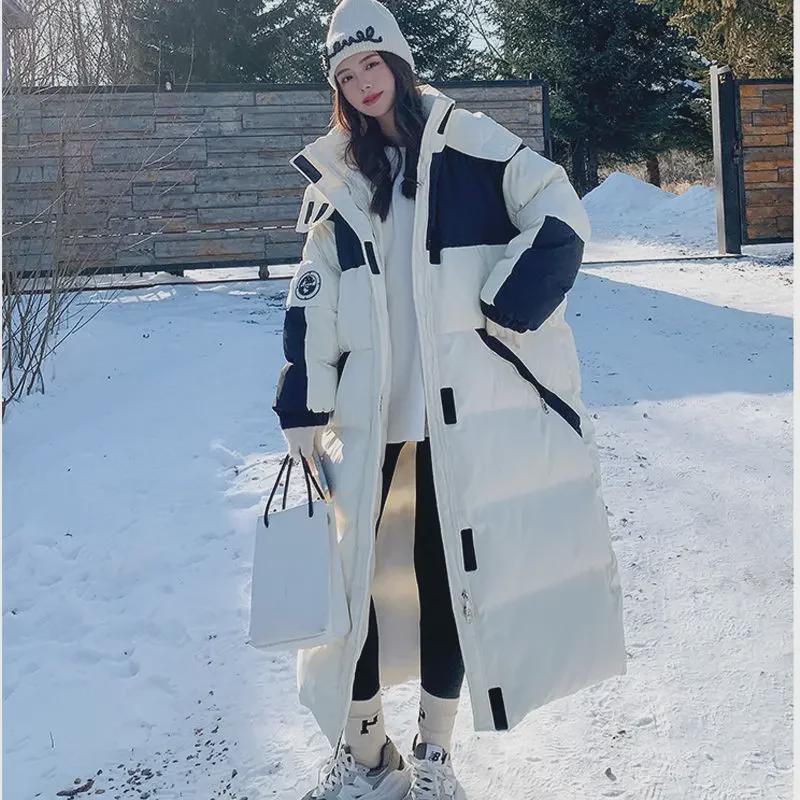 Women s Medium-Length Winter Cotton Parka - Couple s Workwear Style, 2023 Oversized, and Slim Fit for Students Small білий
Women s Medium-Length Winter Cotton Parka - Couple s Workwear Style, 2023 Oversized, and Slim Fit for Students Small білий