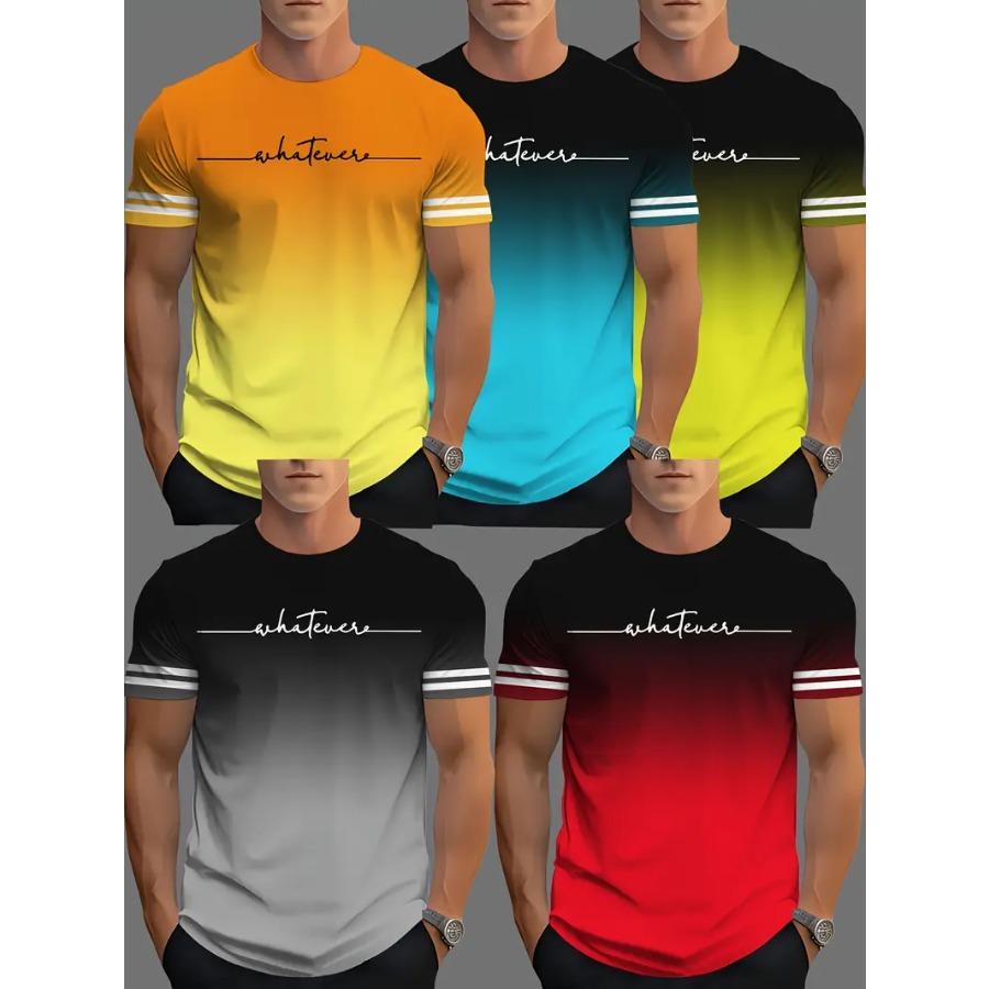 Men s Novelty T-shirt 5pcs Set S
Men s Novelty T-shirt 5pcs Set S