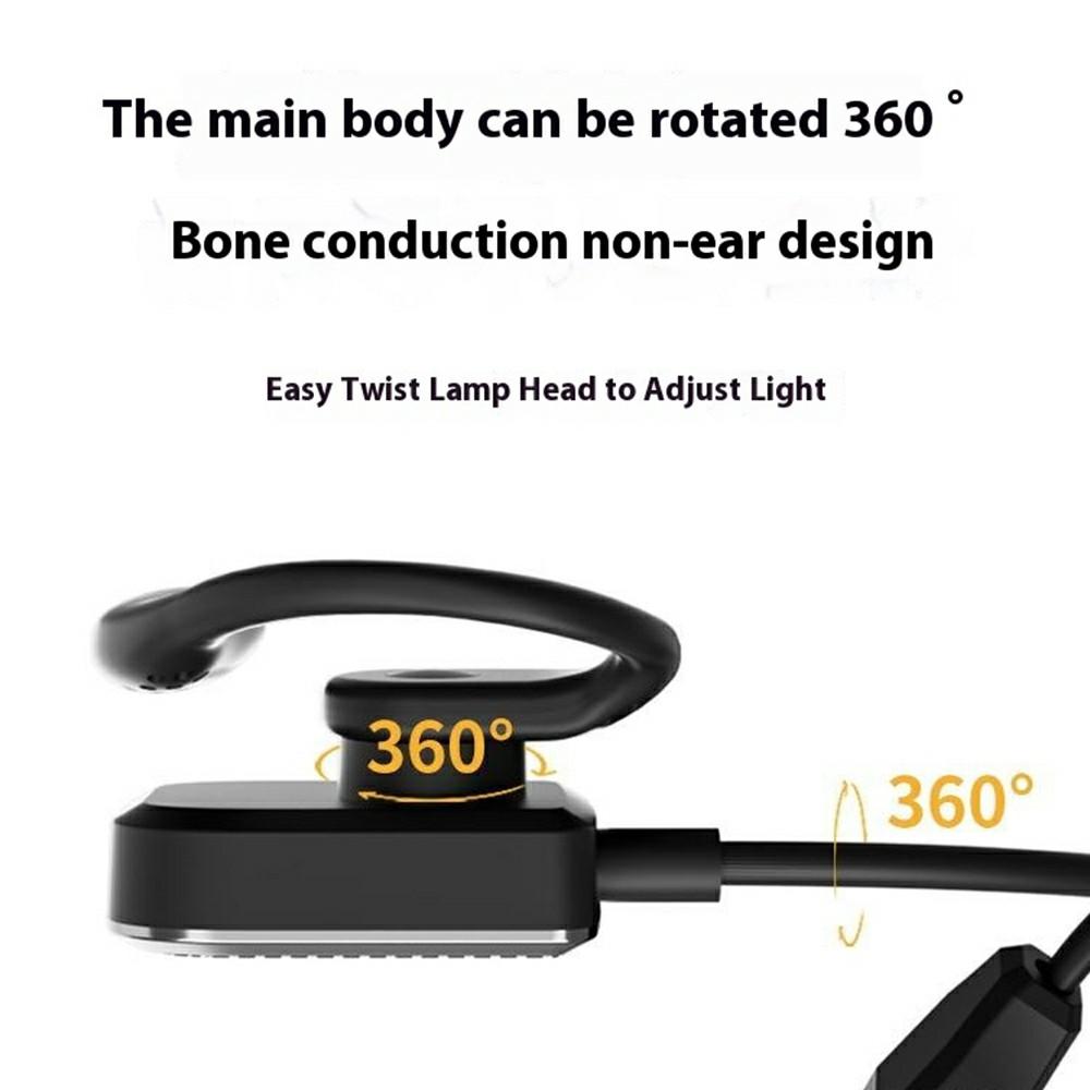 Ear Hook Reading Light Flexible Gooseneck Dimmable Book Light for Dormitory Study White
Ear Hook Reading Light Flexible Gooseneck Dimmable Book Light for Dormitory Study White