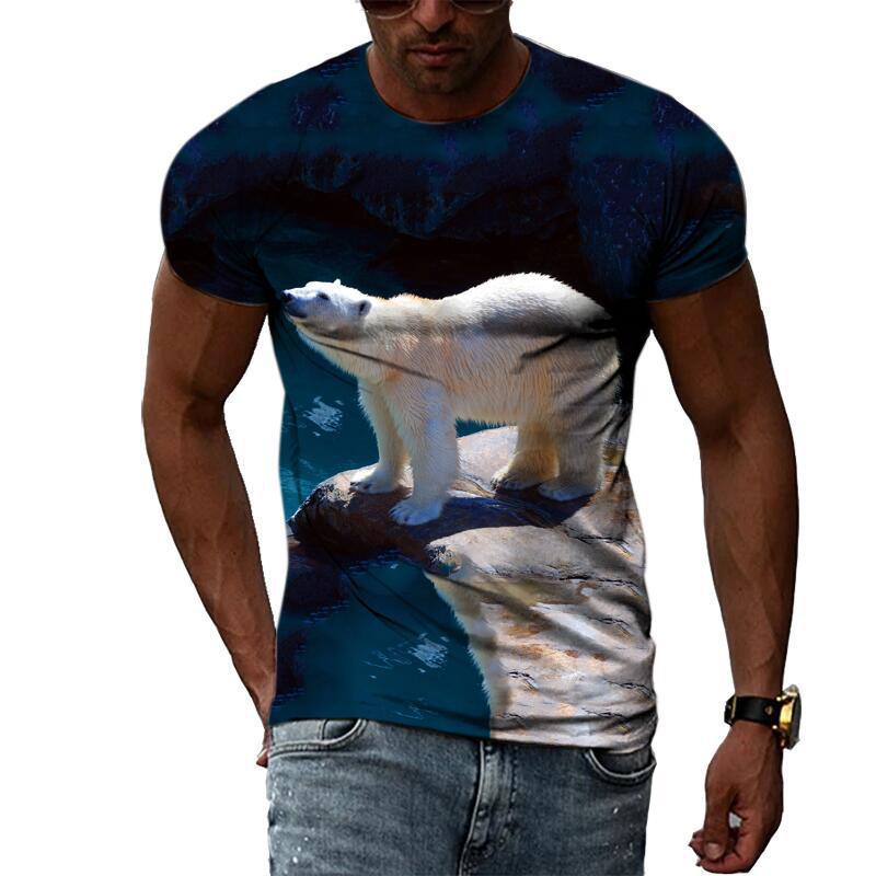 Животное Зверь Бурый Медведь 3D-печать Летняя Футболка с Круглым Вырезом и Короткими Рукавами для Мужчин 6XL
Животное Зверь Бурый Медведь 3D-печать Летняя Футболка с Круглым Вырезом и Короткими Рукавами для Мужчин 6XL