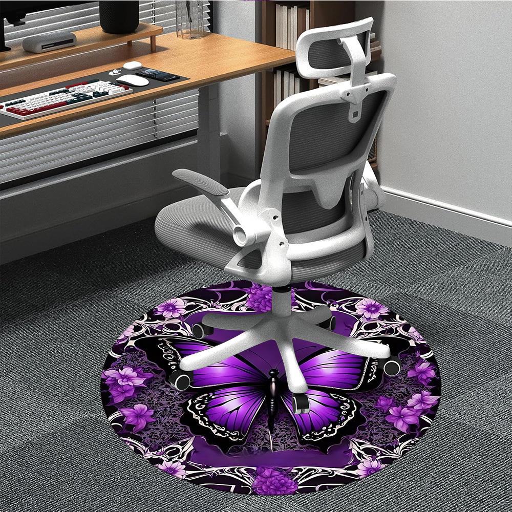 1PC Butterfly Flowers Office Round Area Rug, Indoor Mat Suitable ForOffice, Under Office Chairs Bedroom Living Room Home Decor, Room Deco, D049 80cm by 80cm
1PC Butterfly Flowers Office Round Area Rug, Indoor Mat Suitable ForOffice, Under Office Chairs Bedroom Living Room Home Decor, Room Deco, D049 80cm by 80cm
