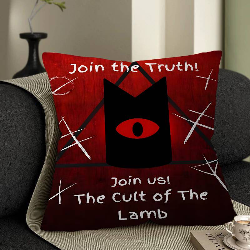 Popular Game CCult Of The LLamb Pillow Covers Cartoon Sofa Decorative Doublesided Printing Short Plush Cute Cushion Cover 30x30 cm
Popular Game CCult Of The LLamb Pillow Covers Cartoon Sofa Decorative Doublesided Printing Short Plush Cute Cushion Cover 30x30 cm
