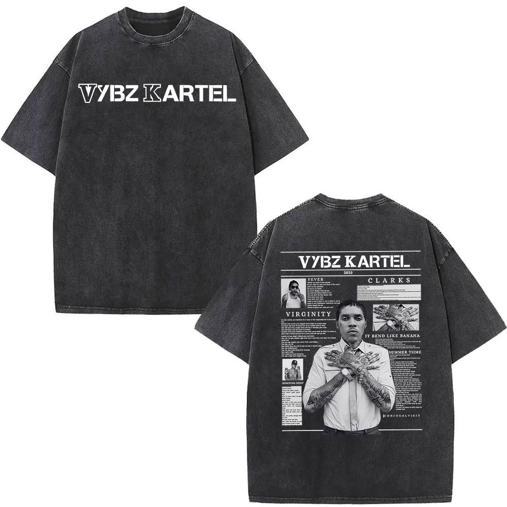 Vintage Washed Rapper Vybz Kartel Tour New Album Tshirt Men Hip Hop Oversized Tshirts Fashion High Quality Cotton T Shirt S
Vintage Washed Rapper Vybz Kartel Tour New Album Tshirt Men Hip Hop Oversized Tshirts Fashion High Quality Cotton T Shirt S