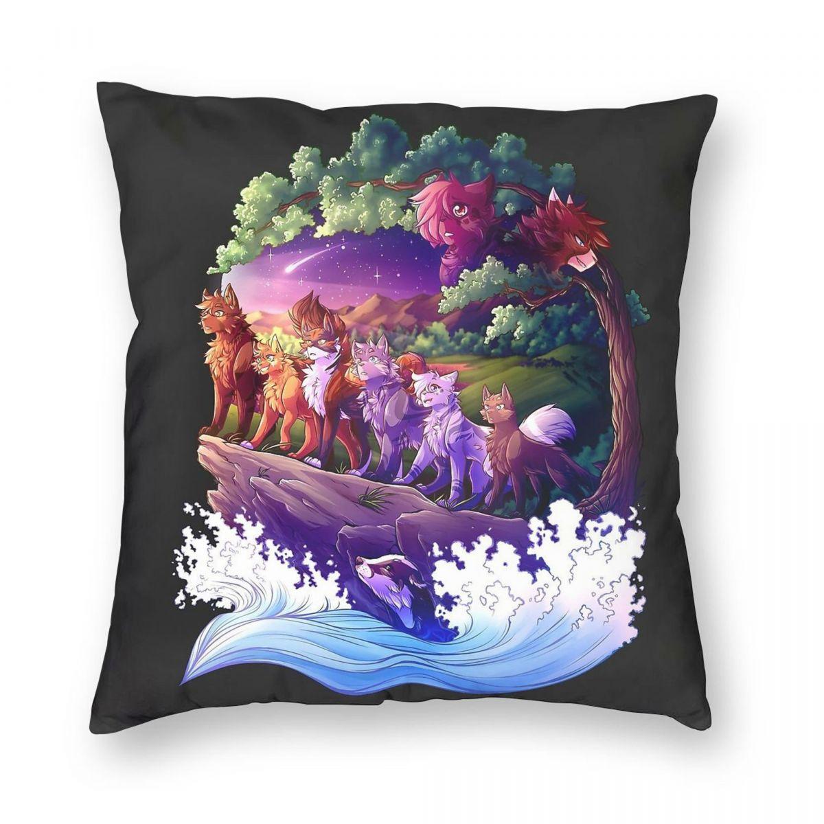 Warrior Cats Series 2 Square Pillowcase Polyester Linen Velvet Pattern Zip Decorative Throw Pillow Case Home Cover Wholesale 60cmx60cm
Warrior Cats Series 2 Square Pillowcase Polyester Linen Velvet Pattern Zip Decorative Throw Pillow Case Home Cover Wholesale 60cmx60cm