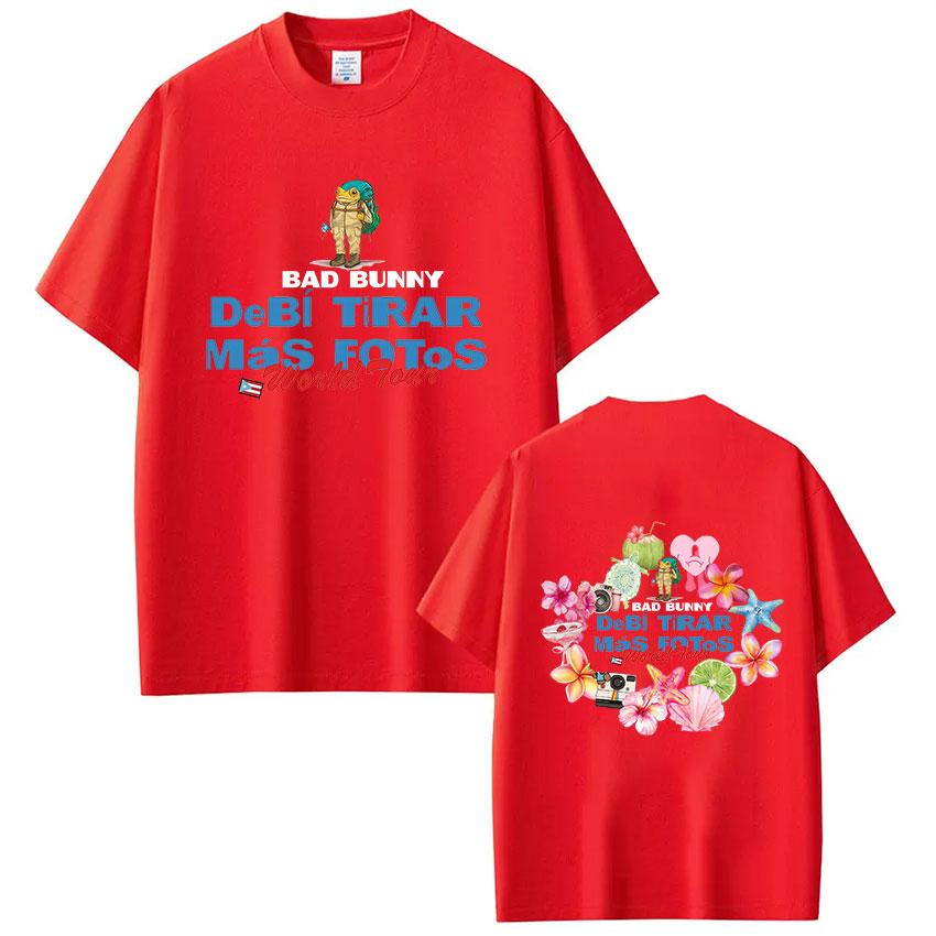 ZX Rapper Bad Bunny Debi Tirar Mas Fotos DTMF World Tour Shirts Men Women Fashion Vintage Hip Hop Short Sleeve Tshirts Streetwear S
ZX Rapper Bad Bunny Debi Tirar Mas Fotos DTMF World Tour Shirts Men Women Fashion Vintage Hip Hop Short Sleeve Tshirts Streetwear S