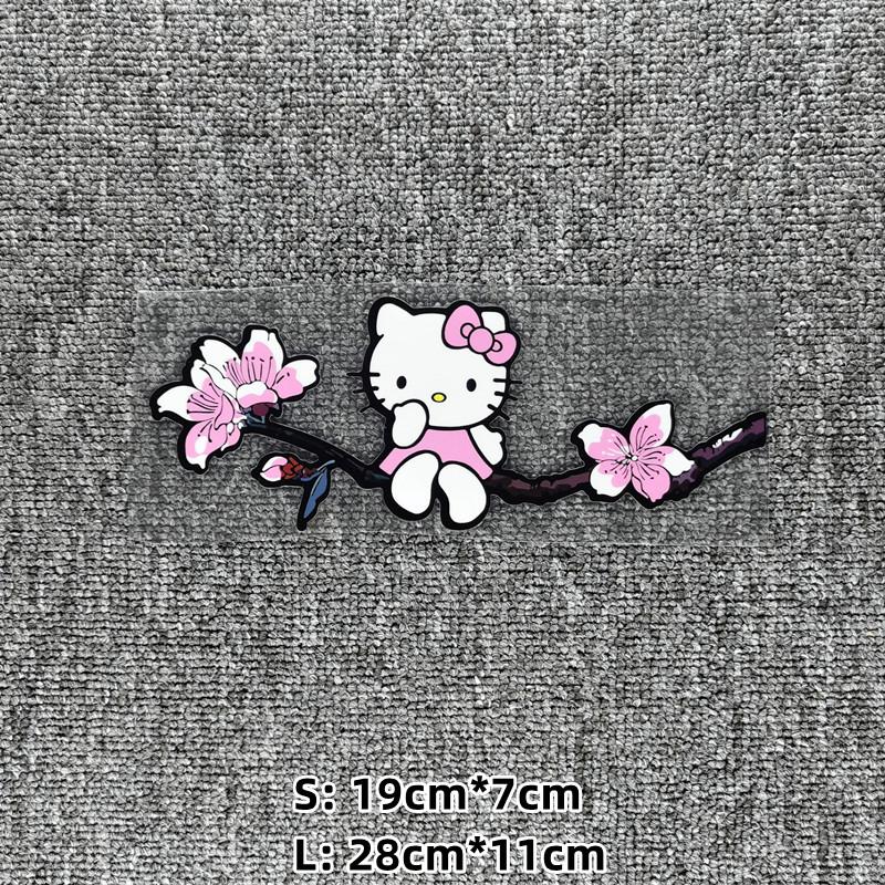 Hello Kitty Branch Cute Lovely Pink Anime Decals Car Stickers For Window Rear Windshield Bumper Trunk Motorcycles Auto Tuning S 19x7cm
Hello Kitty Branch Cute Lovely Pink Anime Decals Car Stickers For Window Rear Windshield Bumper Trunk Motorcycles Auto Tuning S 19x7cm