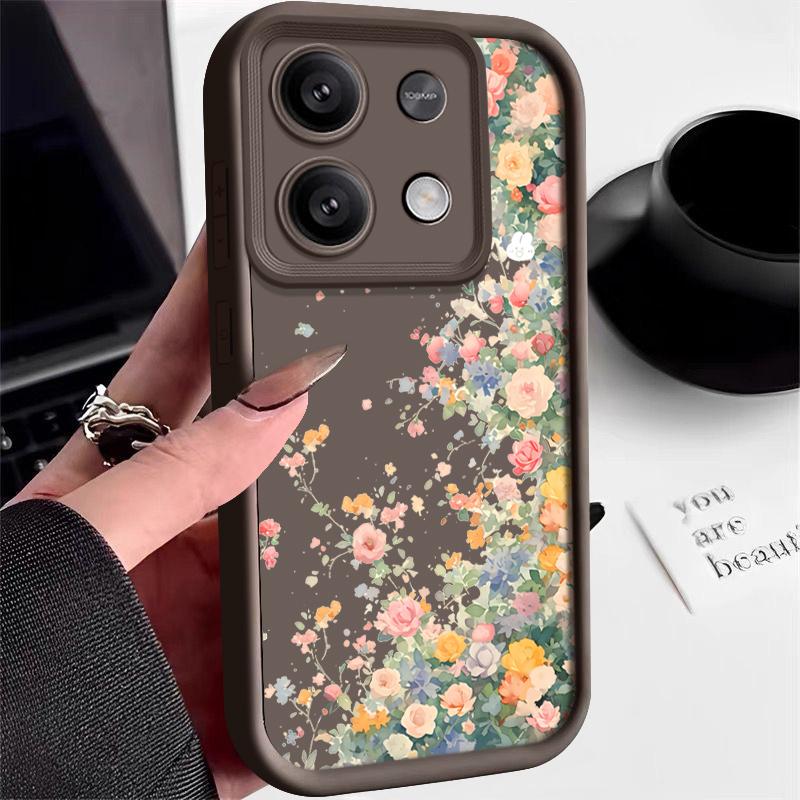 Матовый чехол для телефона с цветочным принтом для Xiaomi 13T Pro 11T Poco F6 X6 Redmi Note 13 12 11 Pro 10, мягкий силиконовый противоударный тонкий чехол с узором Redmi Note 13 5G чёрный
Матовый чехол для телефона с цветочным принтом для Xiaomi 13T Pro 11T Poco F6 X6 Redmi Note 13 12 11 Pro 10, мягкий силиконовый противоударный тонкий чехол с узором Redmi Note 13 5G чёрный