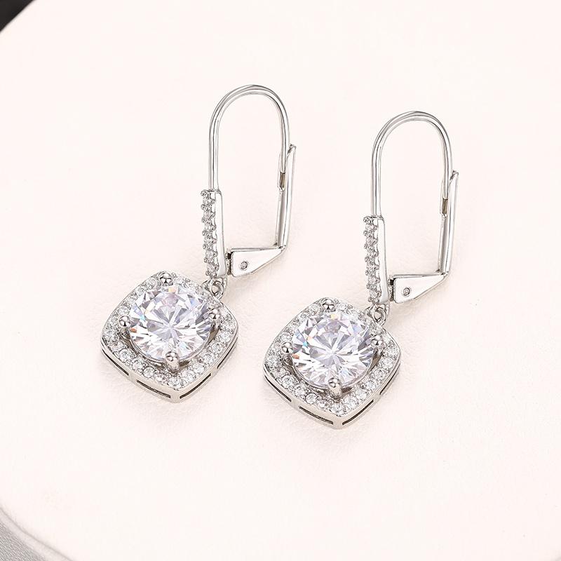 CAOSHI Versatile Classical Design Dangle Earrings for Women Square Pendant Accessories with Brilliant Zirconia Wedding Zircon
CAOSHI Versatile Classical Design Dangle Earrings for Women Square Pendant Accessories with Brilliant Zirconia Wedding Zircon