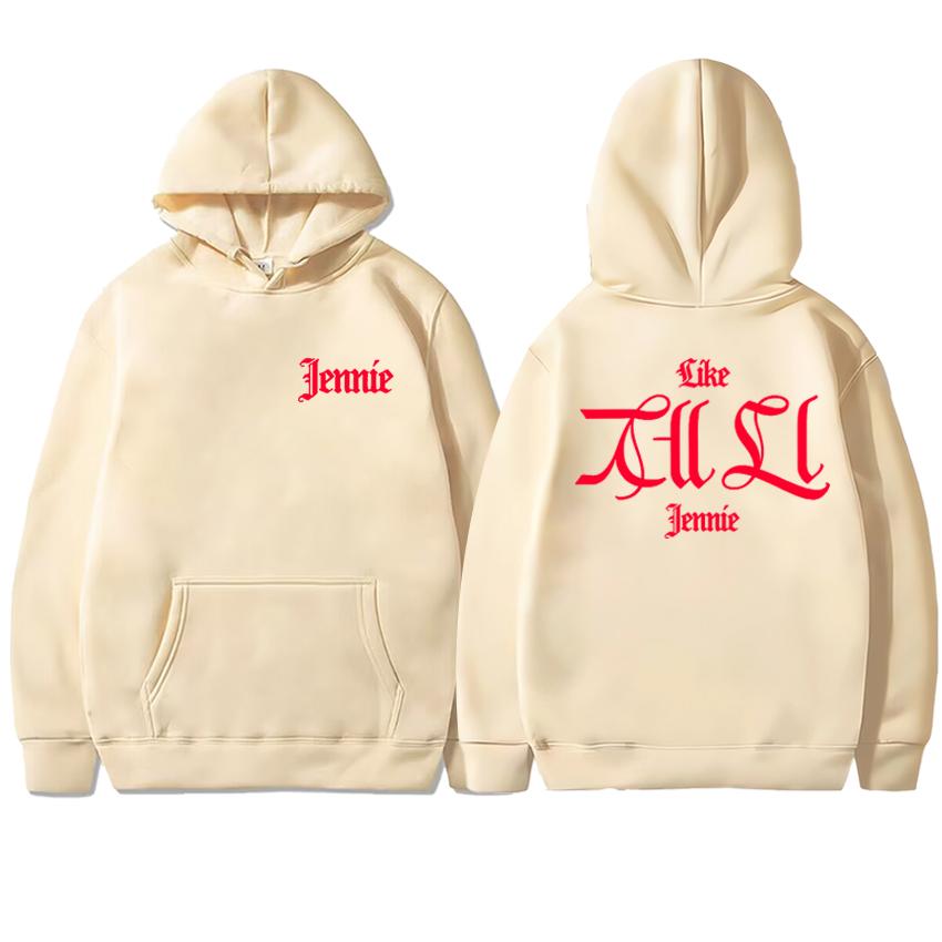 2025 Новий як JENNIE Ruby Альбом Сингл Двосторонній друкований Худі Унісекс мода Y2k пуловер Чоловічий жіночий Флісова Толстовка L
2025 Новий як JENNIE Ruby Альбом Сингл Двосторонній друкований Худі Унісекс мода Y2k пуловер Чоловічий жіночий Флісова Толстовка L