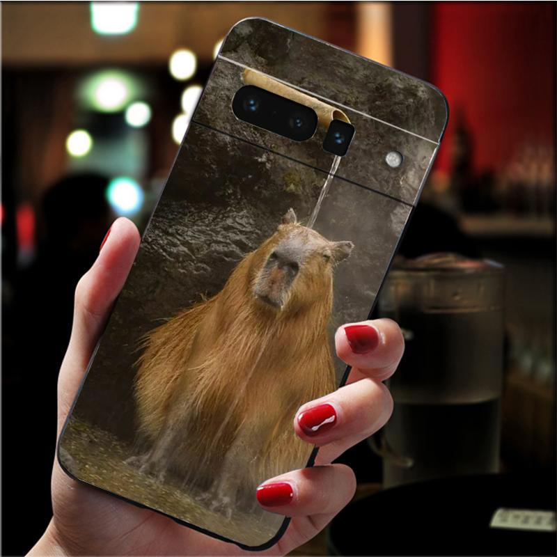 Cute Animal Capybara Phone Case for Google Pixel 10 9 Pro XL 9A 8 7 6 Pro Pixel 8A 7A 6A Pixel 8 7 6 5 Funda Pixel 9 Pro XL
Cute Animal Capybara Phone Case for Google Pixel 10 9 Pro XL 9A 8 7 6 Pro Pixel 8A 7A 6A Pixel 8 7 6 5 Funda Pixel 9 Pro XL