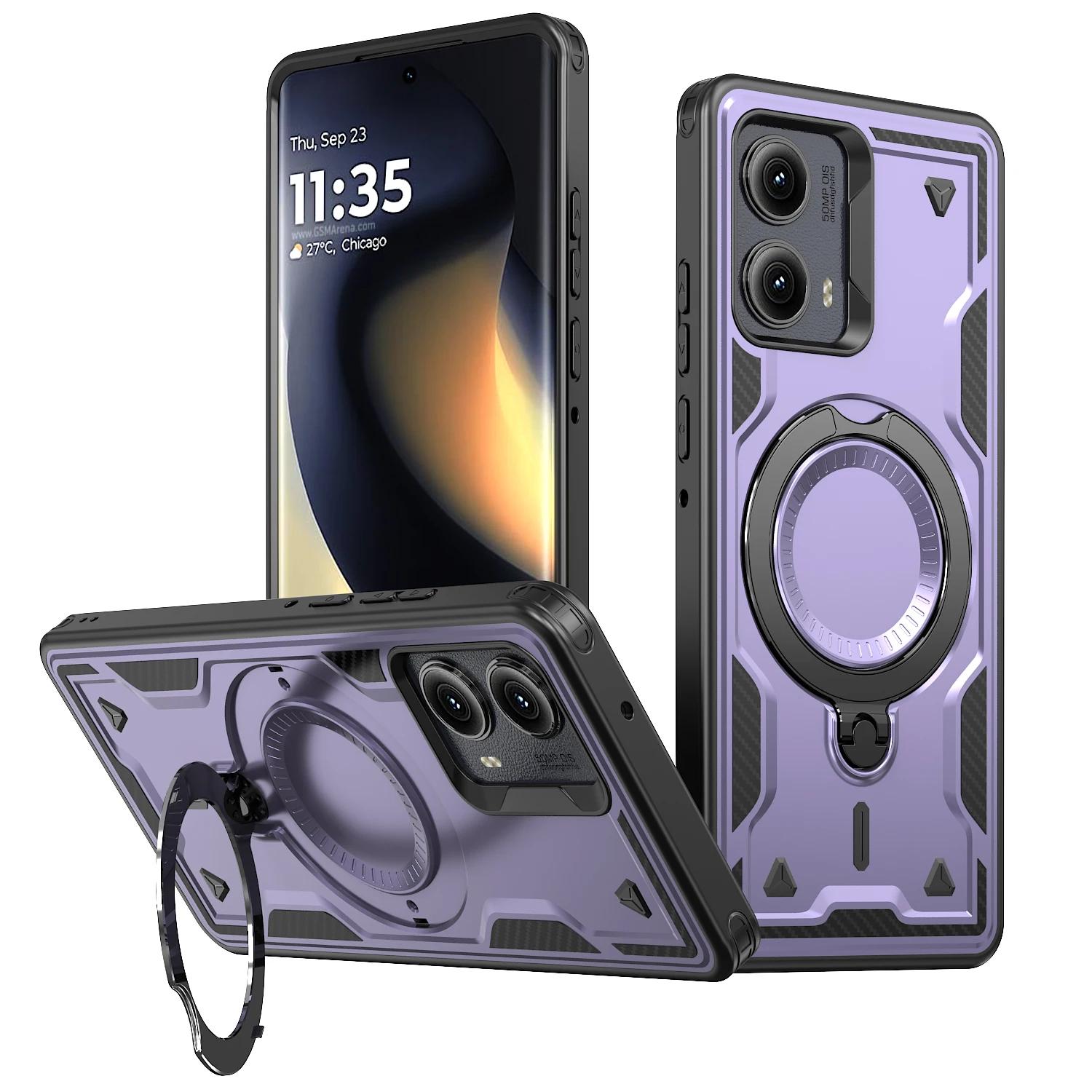 Бронированный магнитный чехол для Motorola Moto G Power 5G 2024 EDGE 5G G Stylus G Play G5G Magsafe Беспроводная зарядка подставка Ударопрочный чехол Moto G Play 4G 2024 фиолетовый
Бронированный магнитный чехол для Motorola Moto G Power 5G 2024 EDGE 5G G Stylus G Play G5G Magsafe Беспроводная зарядка подставка Ударопрочный чехол Moto G Play 4G 2024 фиолетовый