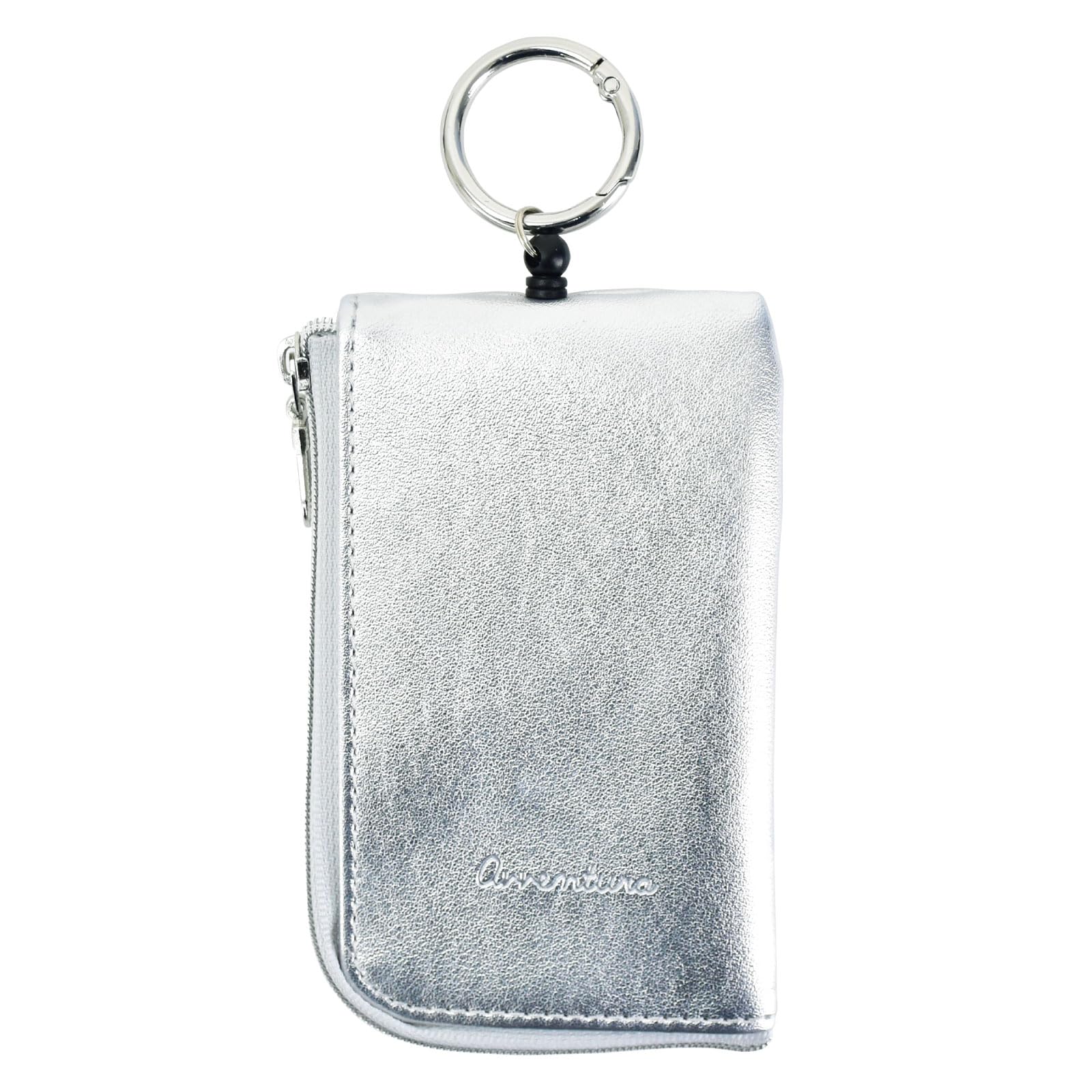 Key Case, Pass Pouch, Logo Embossed, Silver, PLE-30743
Key Case, Pass Pouch, Logo Embossed, Silver, PLE-30743