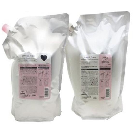 Milbon Jemilefran Shampoo Heart H 2500ml + Treatment Juicy Glossy 2500g RefillCommercial Set
Milbon Jemilefran Shampoo Heart H 2500ml + Treatment Juicy Glossy 2500g RefillCommercial Set