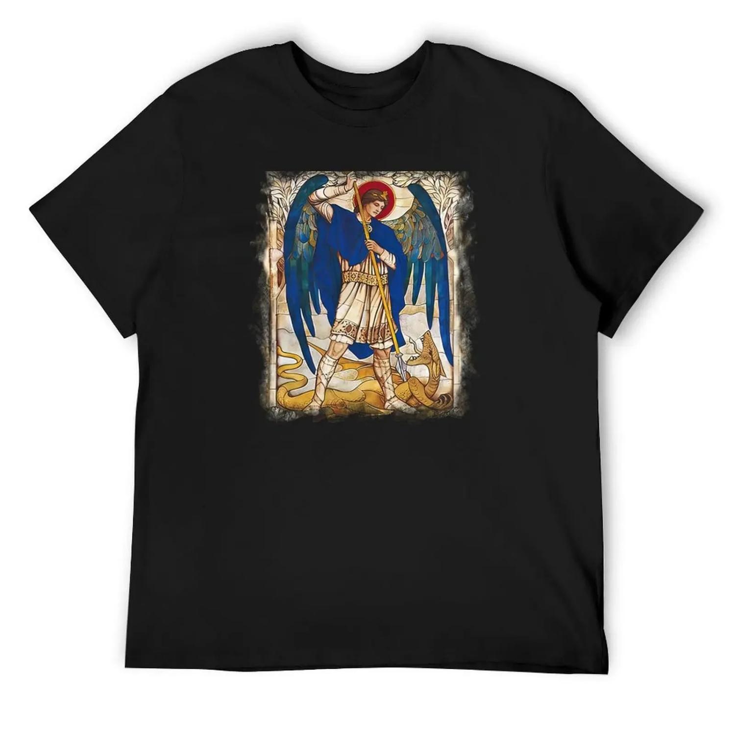 St MIchael the Archangel Angel Saint T-Shirt man clothes plus size tops valentines boutique clothes t shirts for men graphic XXXXXL чорний
St MIchael the Archangel Angel Saint T-Shirt man clothes plus size tops valentines boutique clothes t shirts for men graphic XXXXXL чорний