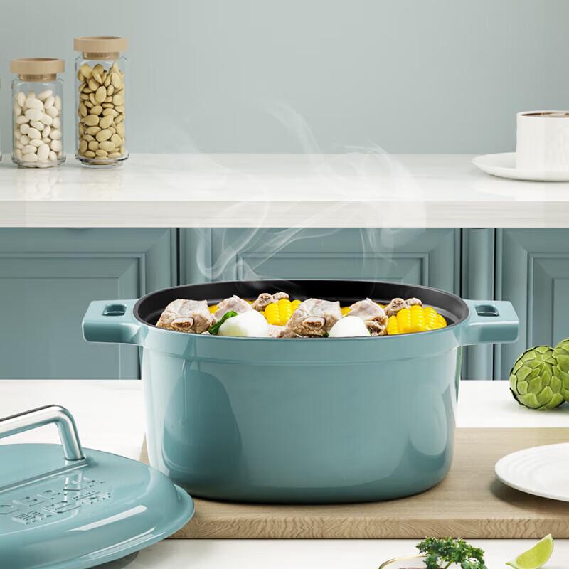 KBH 4.5L Cast Iron Enamel Soup & Stew Pot
KBH 4.5L Cast Iron Enamel Soup & Stew Pot