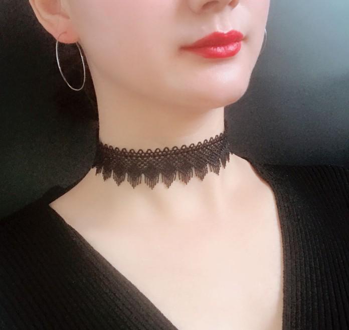 Намисто ручної роботи з чорного мережива та кристалів для ключиці - Європейська та американська популярна біжутерія
Намисто ручної роботи з чорного мережива та кристалів для ключиці - Європейська та американська популярна біжутерія