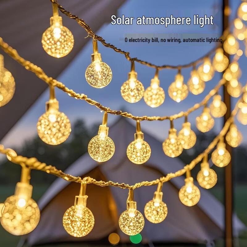 Oeny Solar Outdoor Waterproof Bubble Ball String Lights
Oeny Solar Outdoor Waterproof Bubble Ball String Lights