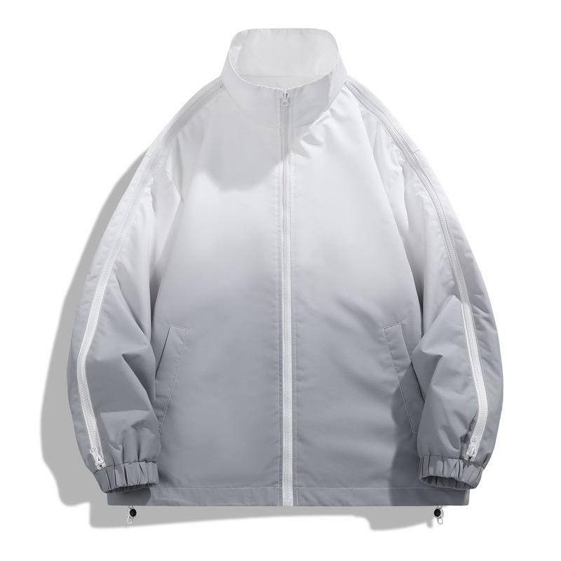 Постепенно меняйте три светящиеся молнии свободные мужские и женские одинаковые повседневные куртки с воротником-стойкой M серый
Постепенно меняйте три светящиеся молнии свободные мужские и женские одинаковые повседневные куртки с воротником-стойкой M серый